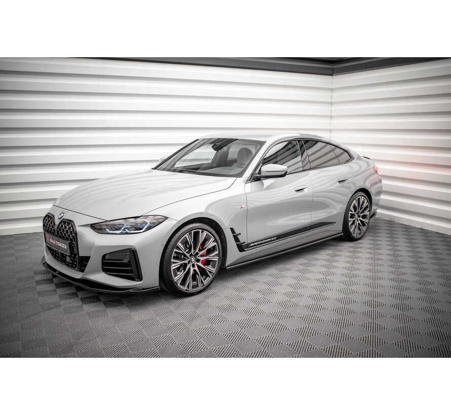 Maxton Design Side Skirts Diffusers V.1 BMW 4 Gran Coupe M-Pack / M440i G26