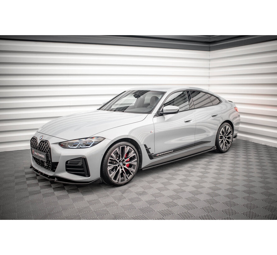 Maxton Design Side Skirts Diffusers V.2 BMW 4 Gran Coupe M-Pack / M440i G26