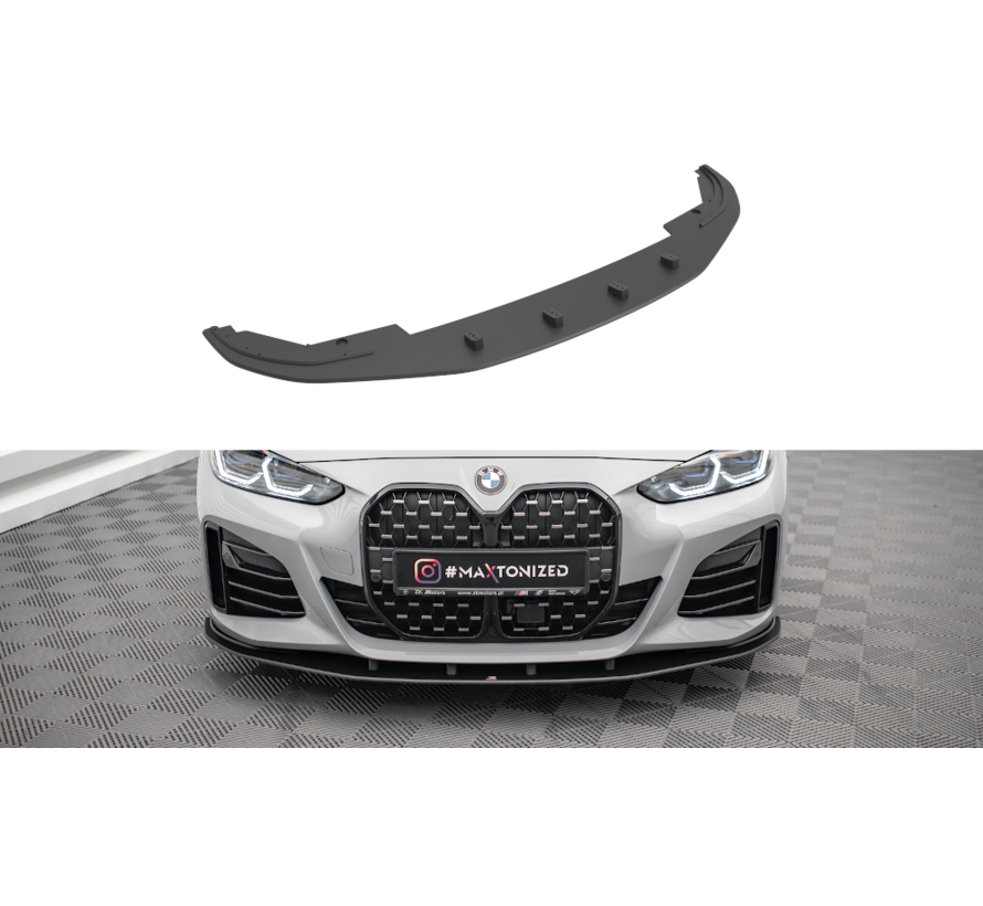 Maxton Design Street Pro Front Splitter BMW 4 Gran Coupe M-Pack G26