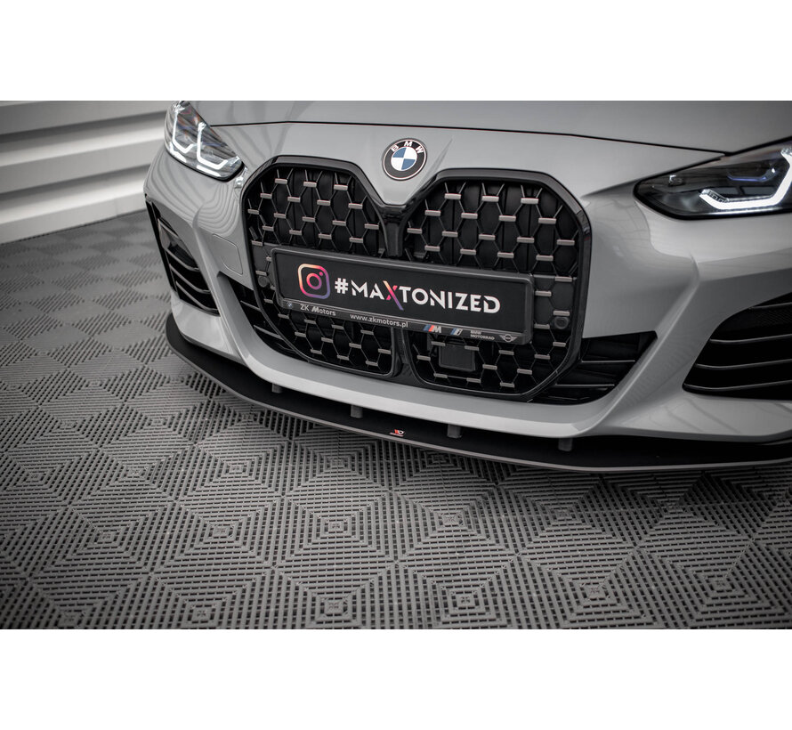 Maxton Design Street Pro Front Splitter BMW 4 Gran Coupe M-Pack G26