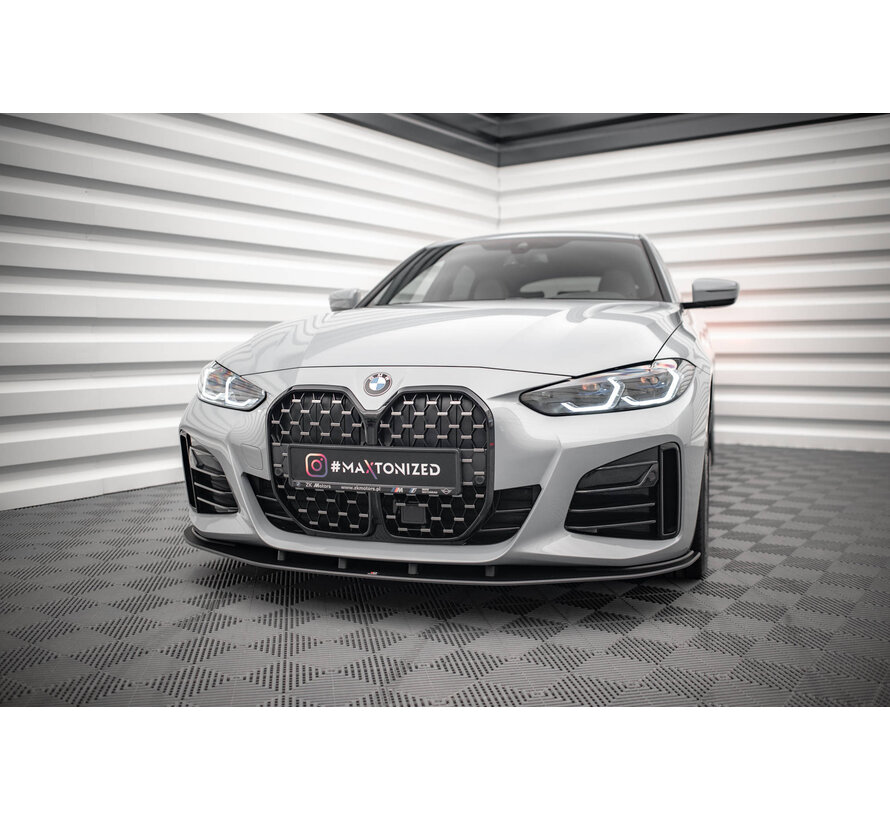 Maxton Design Street Pro Front Splitter BMW 4 Gran Coupe M-Pack G26