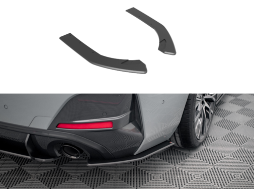 Maxton Design Maxton Design Street Pro Rear Side Splitters BMW 4 Gran Coupe M-Pack G26