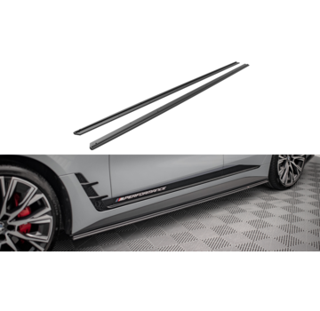 Maxton Design Maxton Design Street Pro Side Skirts Diffusers BMW 4 Gran Coupe M-Pack G26