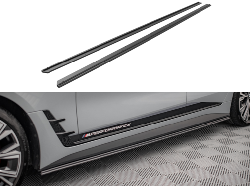 Maxton Design Maxton Design Street Pro Side Skirts Diffusers BMW 4 Gran Coupe M-Pack G26