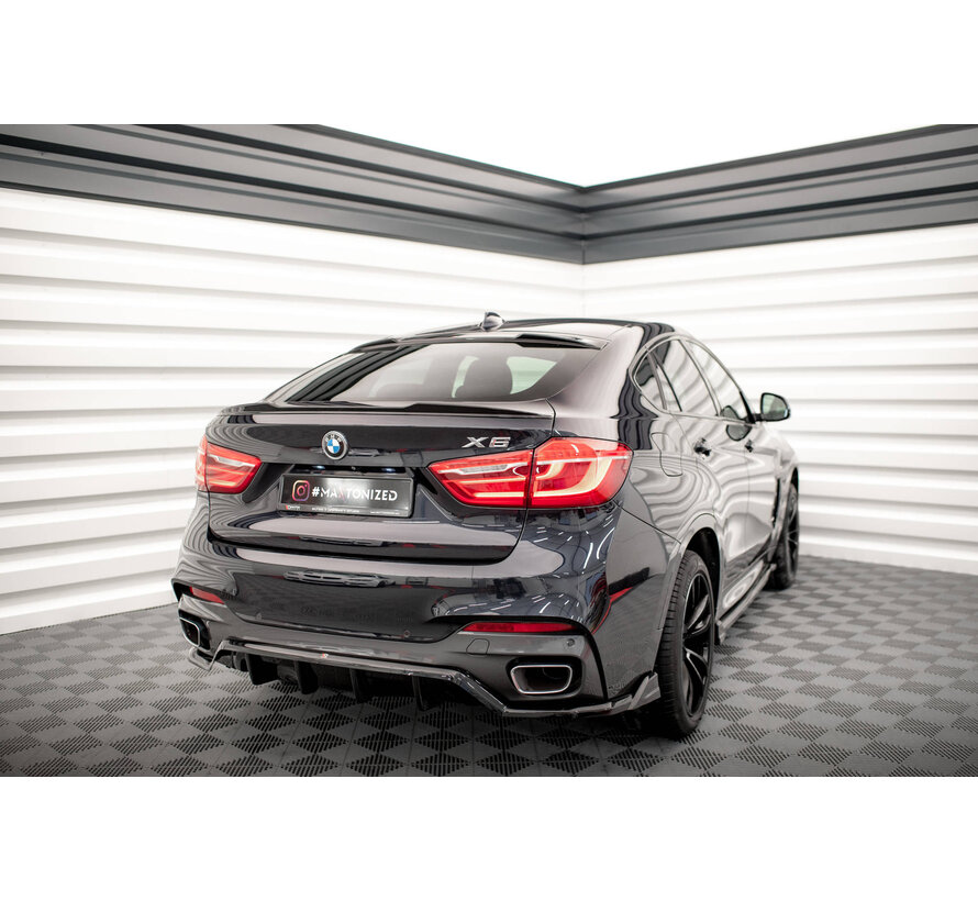 Maxton Design Spoiler Cap 3D V.1 passend voor BMW X6 M-Pack F16