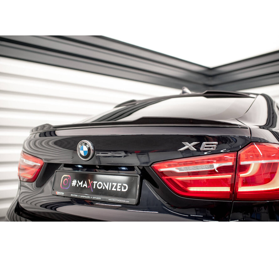 Maxton Design Spoiler Cap 3D V.1 passend voor BMW X6 M-Pack F16