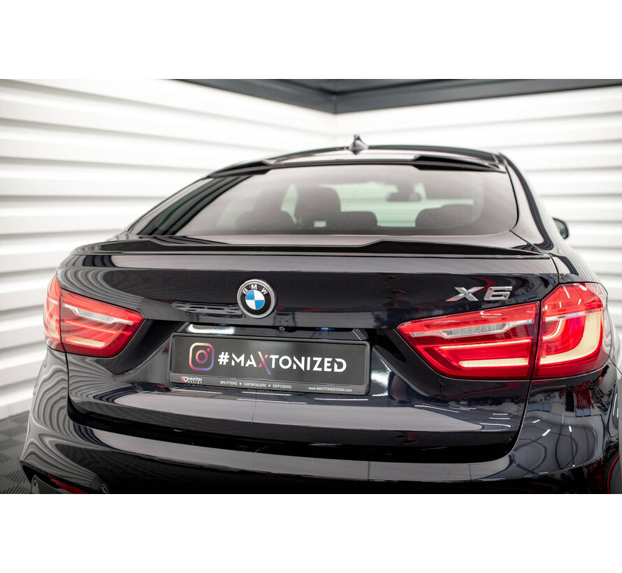 Maxton Design Spoiler Cap 3D V.1 passend voor BMW X6 M-Pack F16