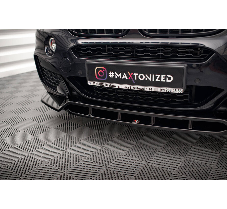 Maxton Design Front Splitter V.2 passend voor BMW X6 M-Pack F16