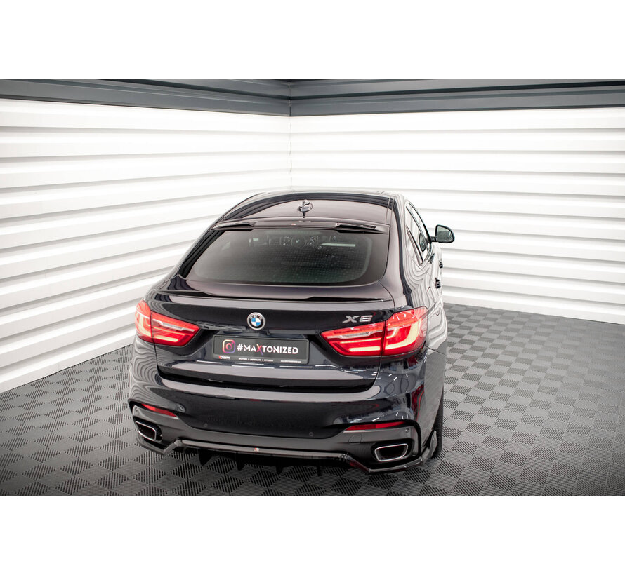 Maxton Design The extension of the rear window BMW X6 M-Pack F16