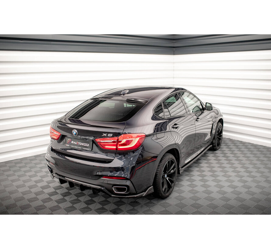 Maxton Design The extension of the rear window BMW X6 M-Pack F16