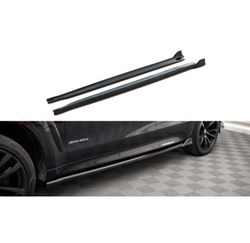 Maxton Design Maxton Design Side Skirts Diffusers V.2 BMW X6 M-Pack F16