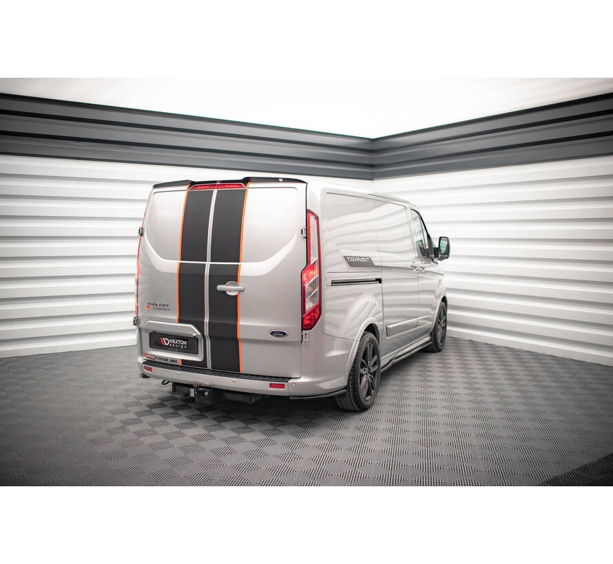 Maxton Design Rear Side Splitters Ford Transit Custom ST-Line Mk1 Facelift