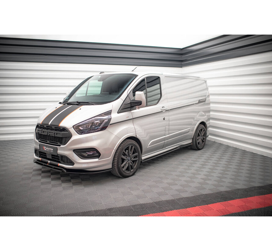 Maxton Design Side Skirts Diffusers Ford Transit Custom ST-Line Mk1 Facelift