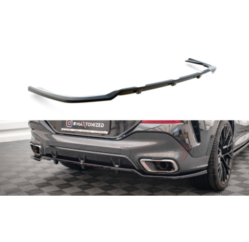 Maxton Design Maxton Design Central Rear Splitter (with vertical bars) V.2 BMW X6 M-Pack G06