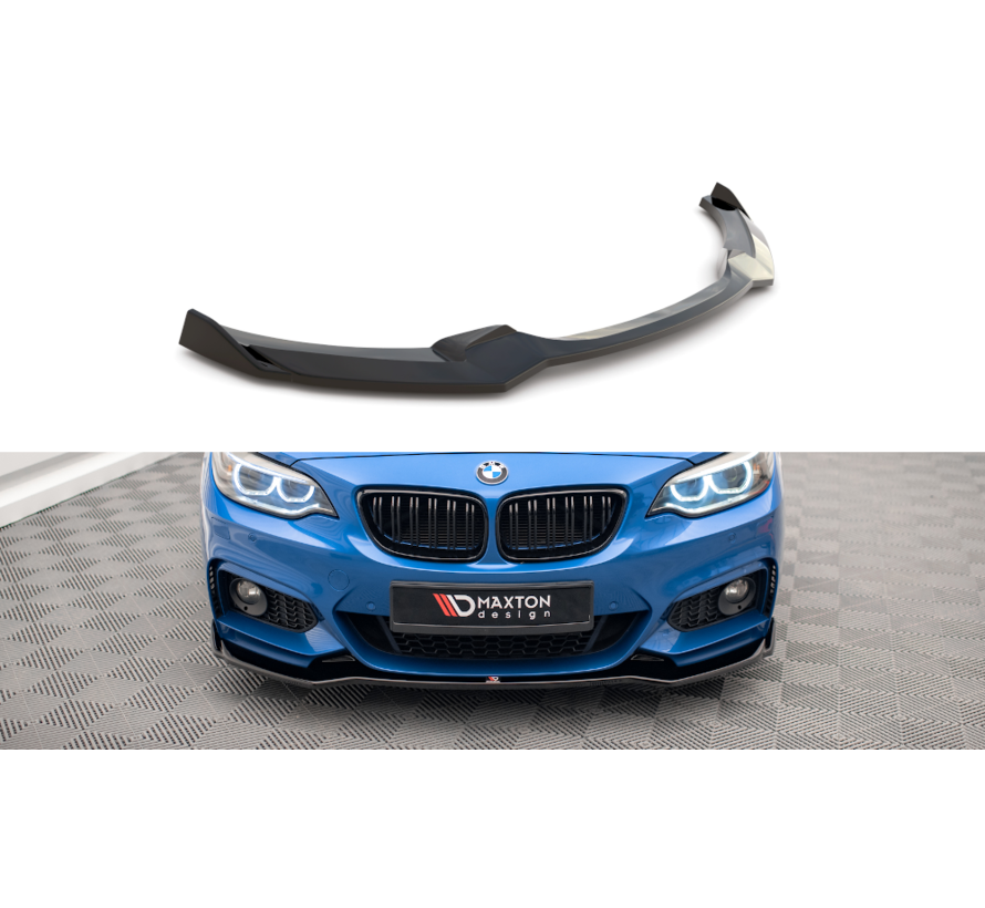 Maxton Design Front Splitter V.1 passend voor BMW 2 M-Pack F22
