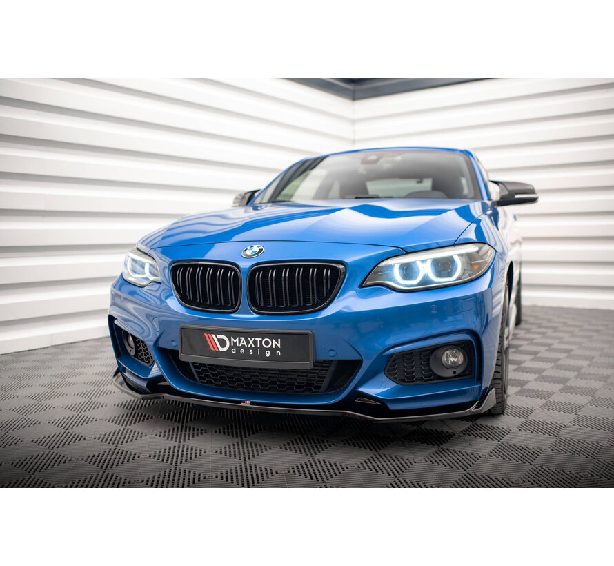 Maxton Design Front Splitter V.1 passend voor BMW 2 M-Pack F22