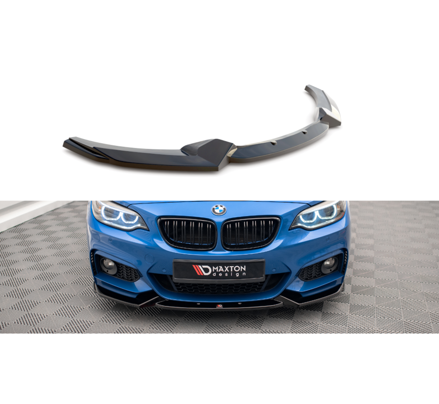 Maxton Design Front Splitter V.2 BMW 2 M-Pack F22