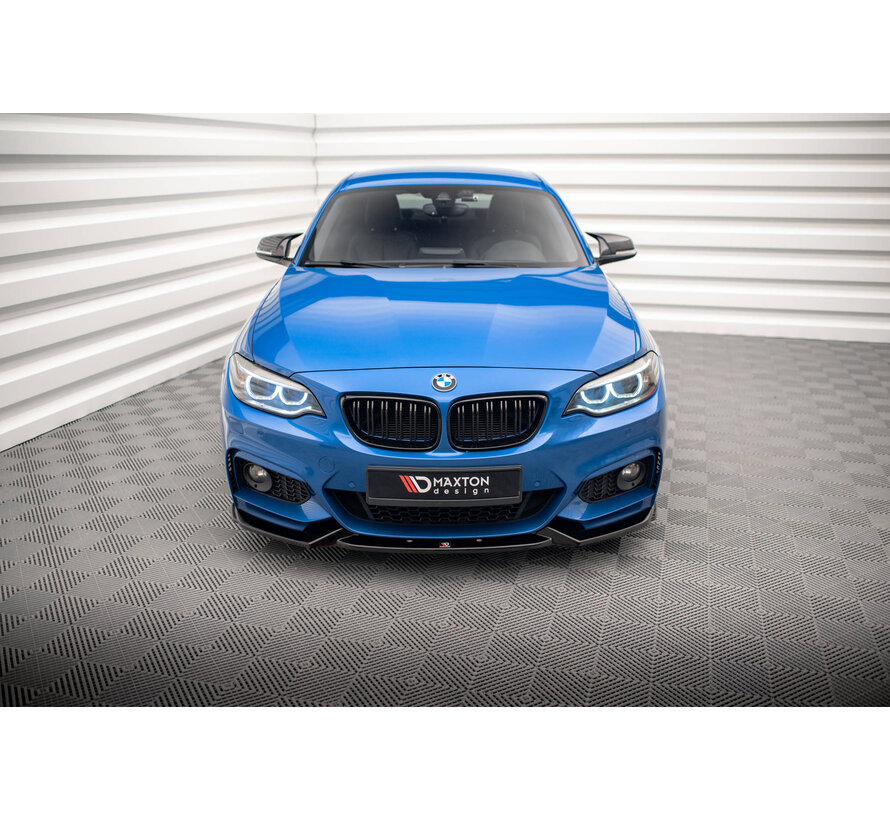 Maxton Design Front Splitter V.2 passend voor BMW 2 M-Pack F22