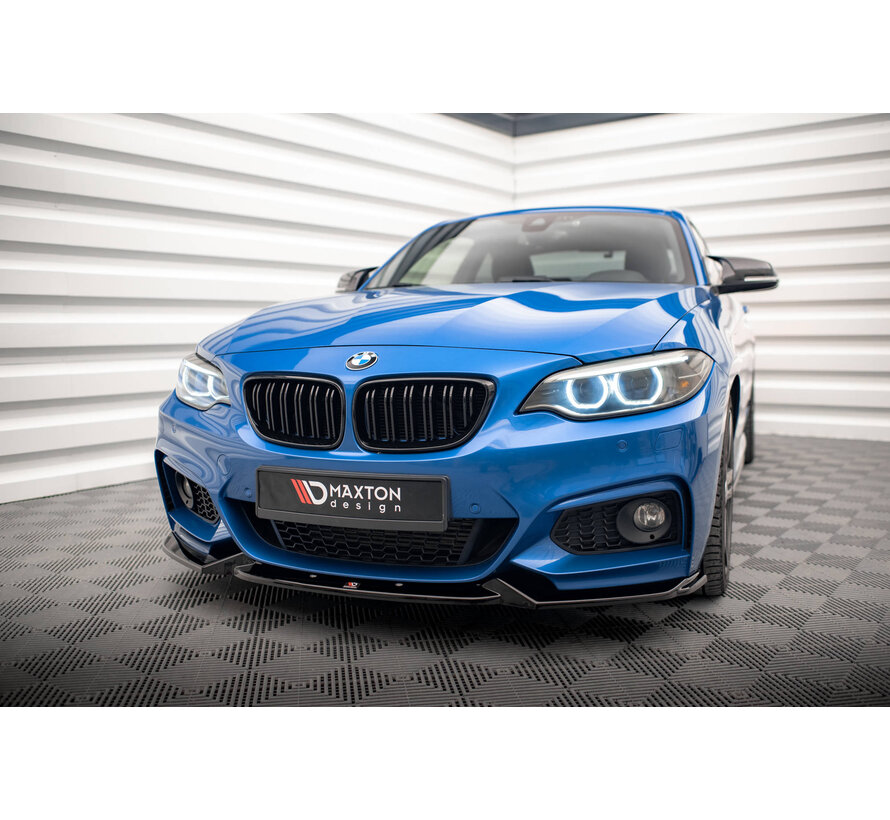 Maxton Design Front Splitter V.2 passend voor BMW 2 M-Pack F22