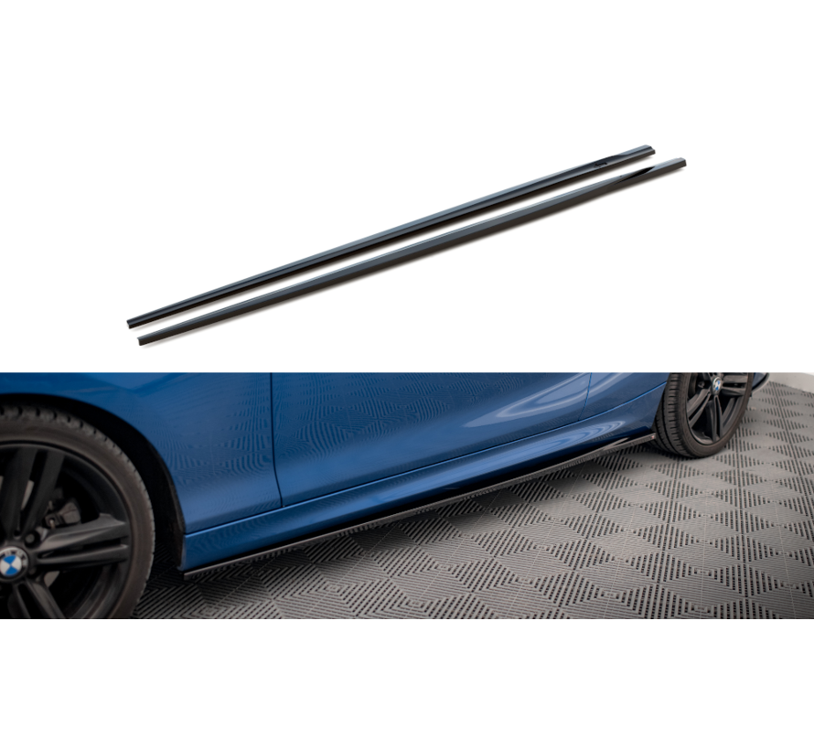 Maxton Design Side Skirts Diffusers BMW 2 M-Pack F22