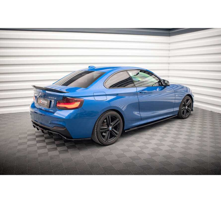 Maxton Design Side Skirts Diffusers BMW 2 M-Pack F22