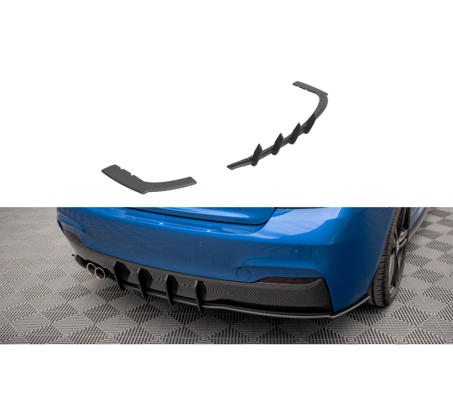 Maxton Design Street Pro Rear Diffuser BMW 2 M-Pack F22