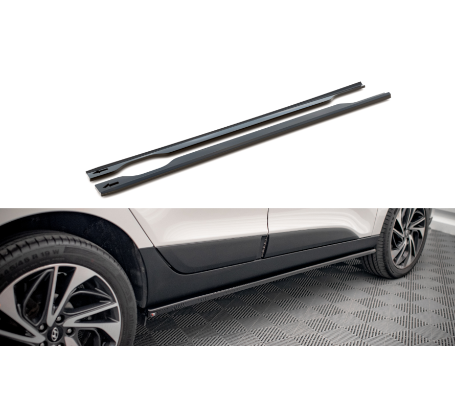 Maxton Design Side Skirts Diffusers Hyundai ix35 Mk1