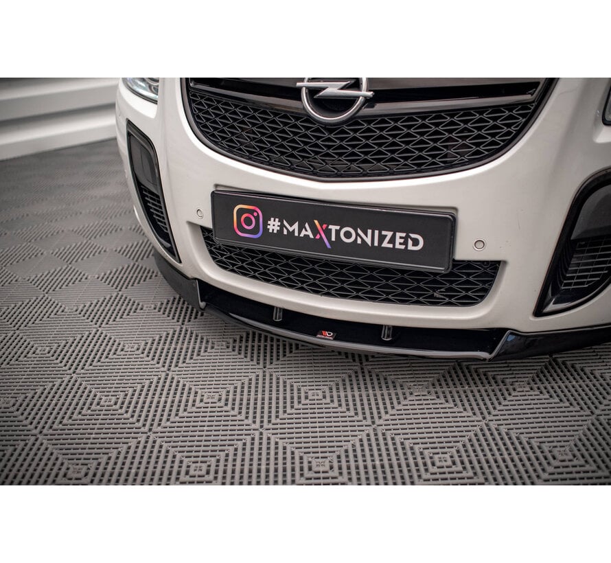 Maxton Design Front Splitter V.1 Opel Insignia OPC Mk1