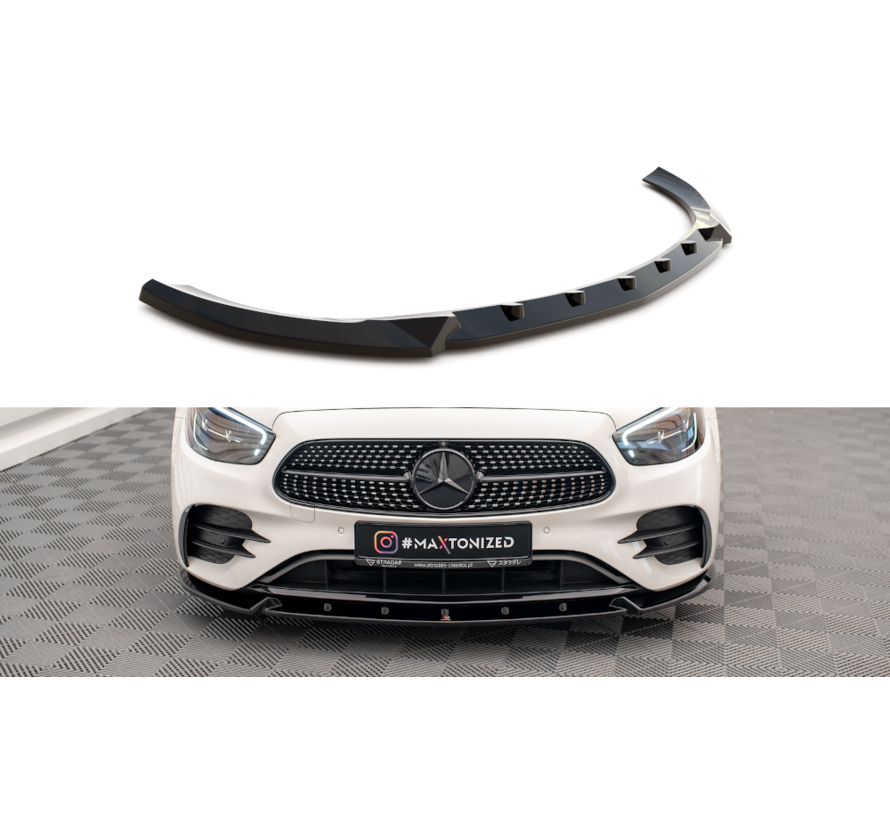 Maxton Design Front Splitter V.2 Mercedes-Benz E AMG-Line W213 Facelift