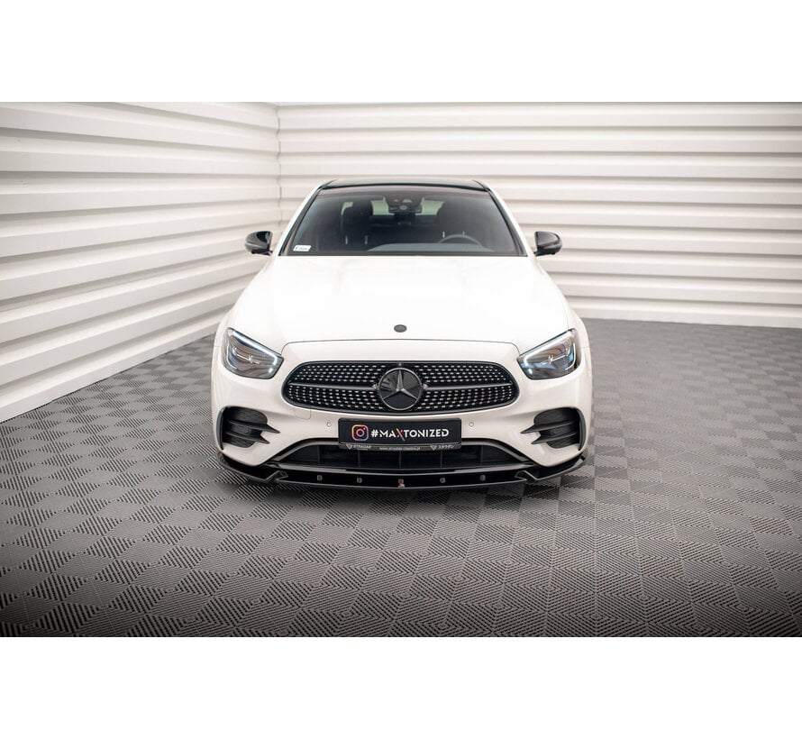 Maxton Design Front Splitter V.2 Mercedes-Benz E AMG-Line W213 Facelift