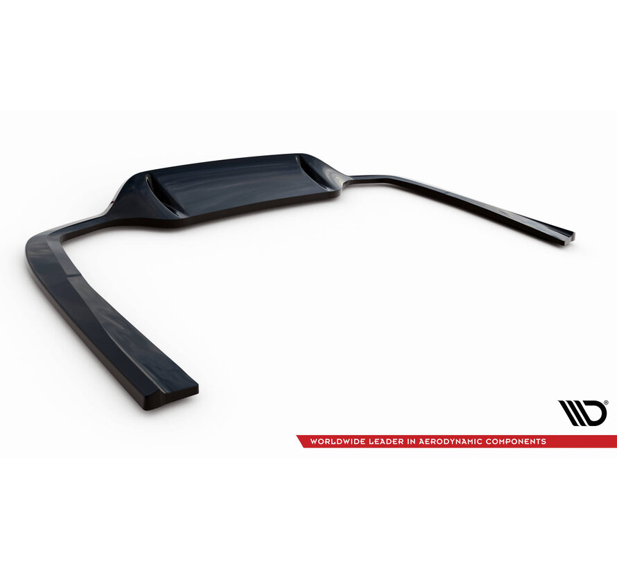 Maxton Design Central Rear Splitter (with vertical bars) Mercedes-Benz E AMG-Line W213 Facelift