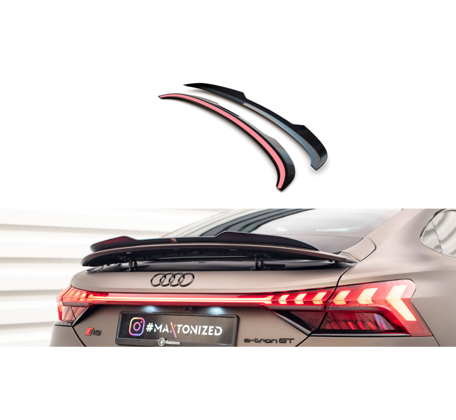 Maxton Design Spoiler Cap Audi e-Tron GT / RS GT RS Mk1