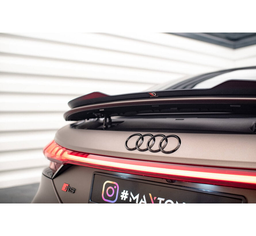 Maxton Design Spoiler Cap Audi e-Tron GT / RS GT RS Mk1