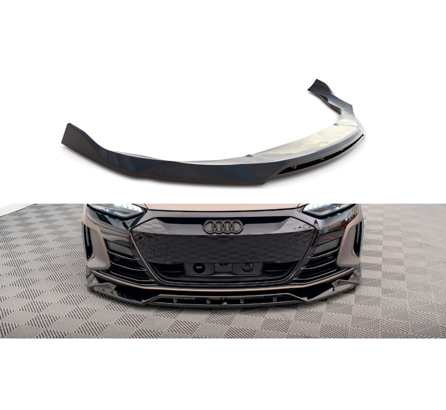 Maxton Design Front Splitter V.2 Audi e-Tron GT / RS GT Mk1