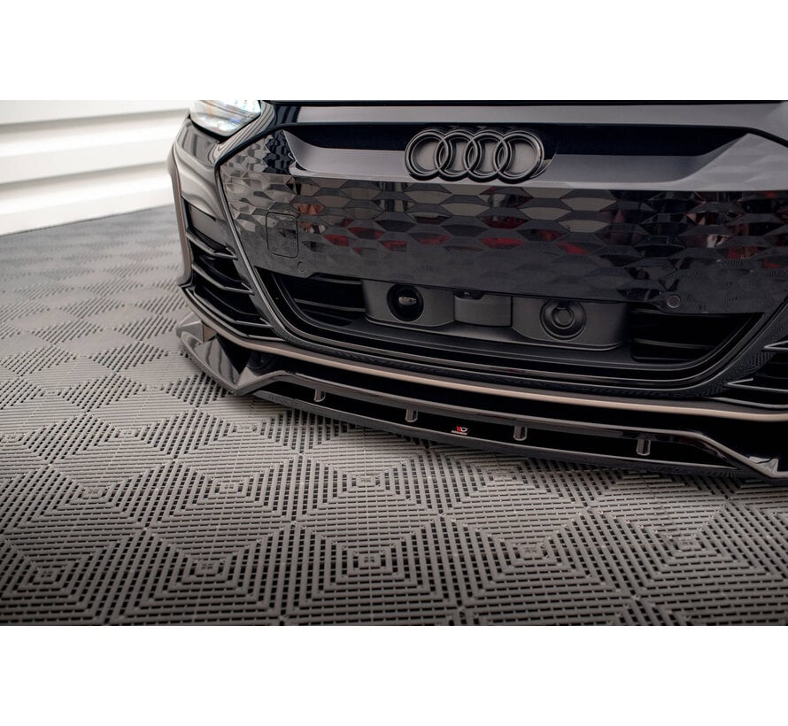 Maxton Design Front Splitter V.2 Audi e-Tron GT / RS GT Mk1