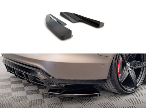 Maxton Design Maxton Design Rear Side Splitters V.1 Audi e-Tron GT / RS GT Mk1
