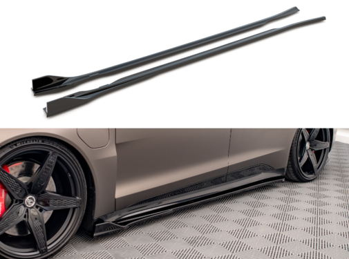 Maxton Design Maxton Design Side Skirts Diffusers V.2 Audi e-Tron GT / RS GT Mk1