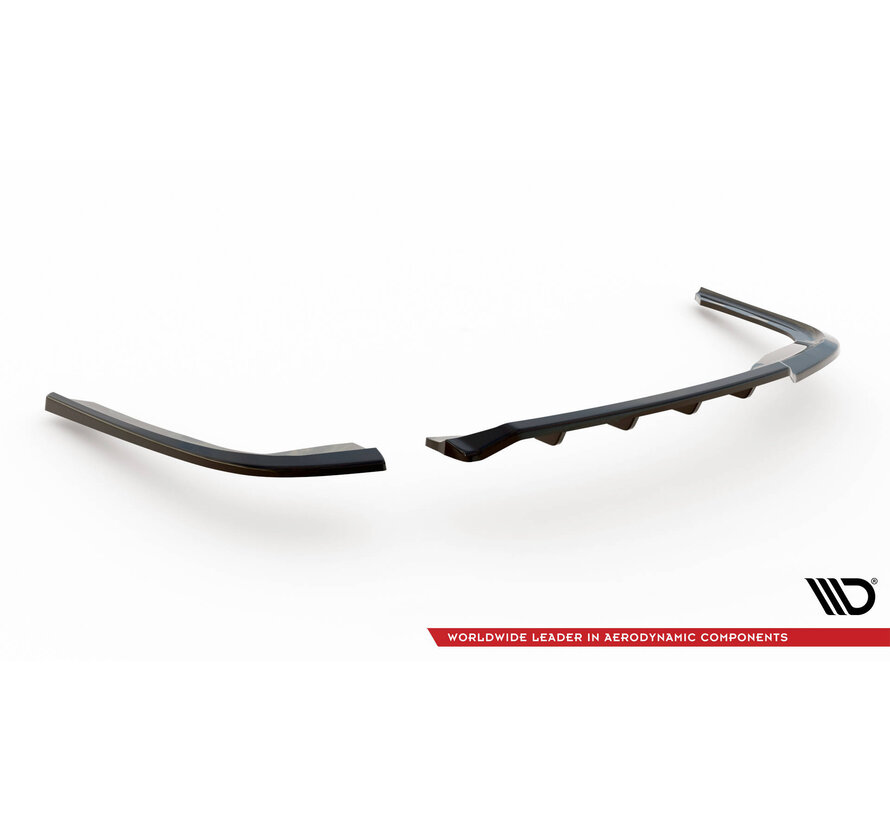 Maxton Design Central Rear Splitter (with vertical bars) BMW 3 GT F34