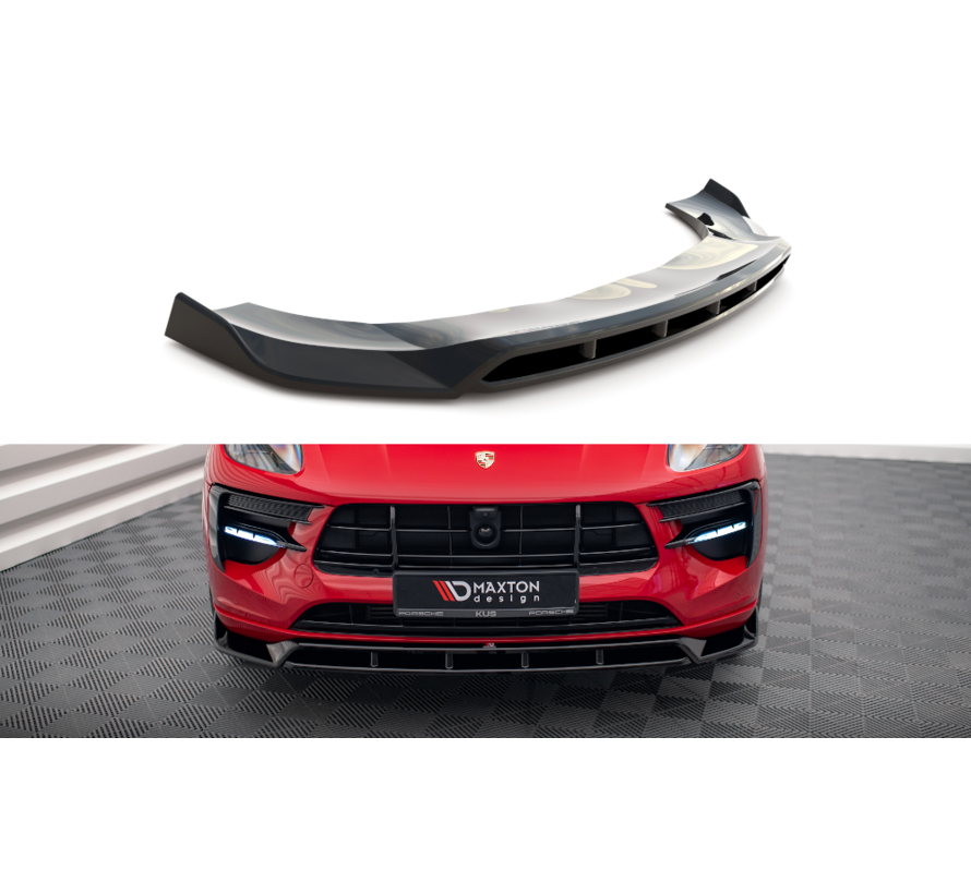 Maxton Design Front Splitter V.2 Porsche Macan Mk1 Facelift