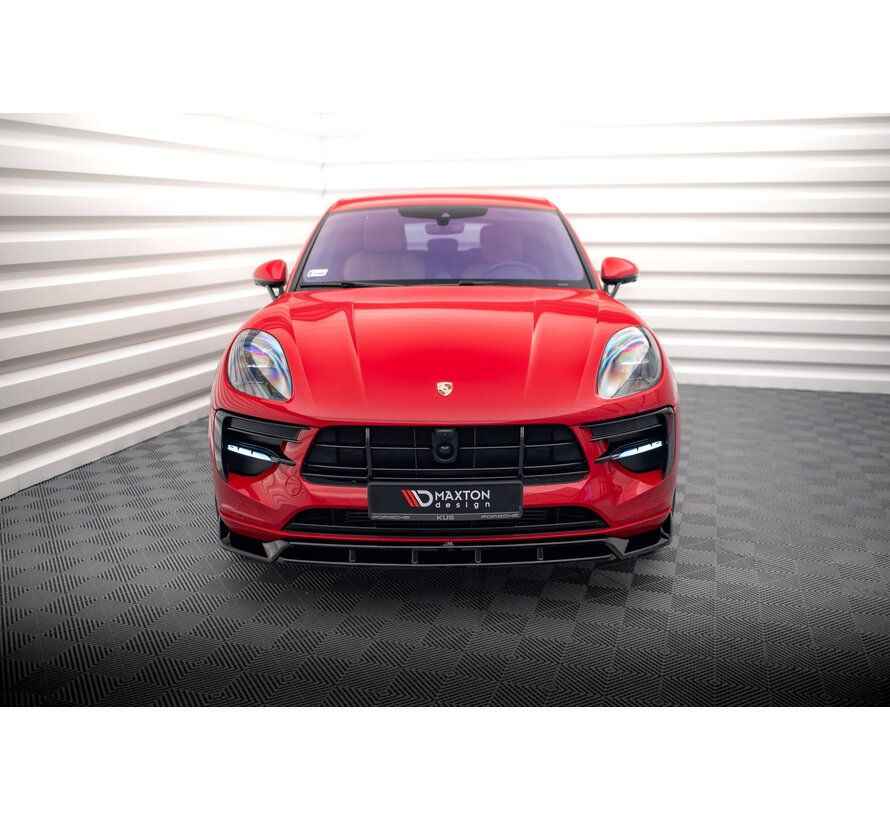 Maxton Design Front Splitter V.2 Porsche Macan Mk1 Facelift