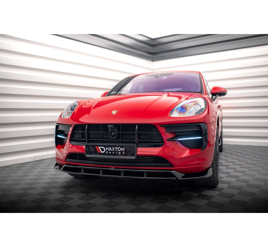 Maxton Design Front Splitter V.2 Porsche Macan Mk1 Facelift