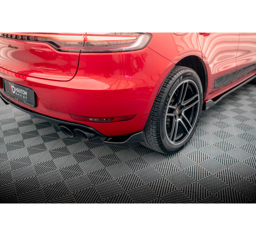 Maxton Design Rear Side Splitters Porsche Macan Mk1 Facelift