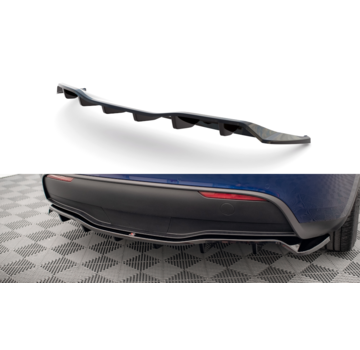 Maxton Design Maxton Design Central Rear Splitter (with vertical bars) Tesla Model Y