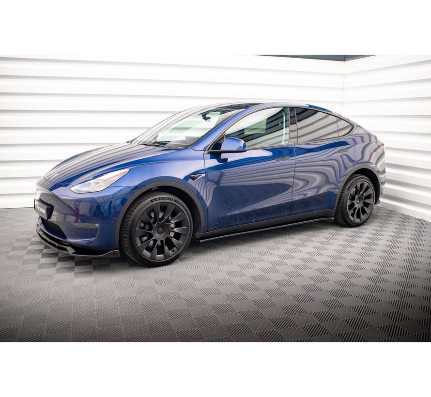 Maxton Design Side Skirts Diffusers V.2 Tesla Model Y