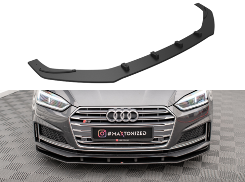 Maxton Design Maxton Design Street Pro Front Splitter Audi A5 S-Line / S5 Coupe / Sportback F5