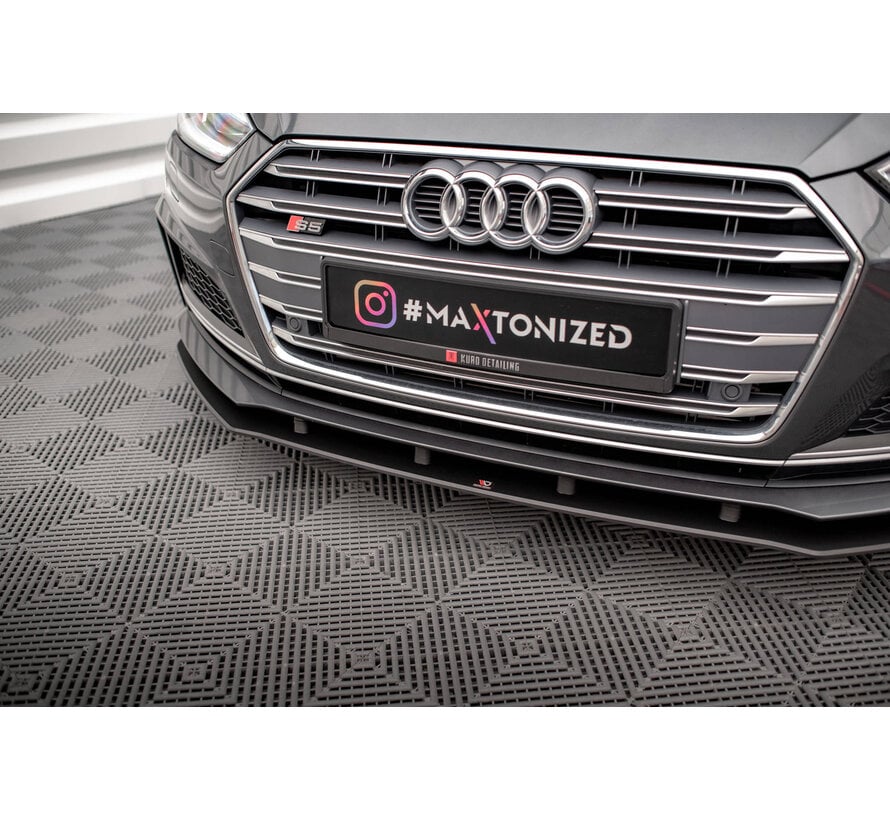 Maxton Design Street Pro Front Splitter Audi A5 S-Line / S5 Coupe / Sportback F5