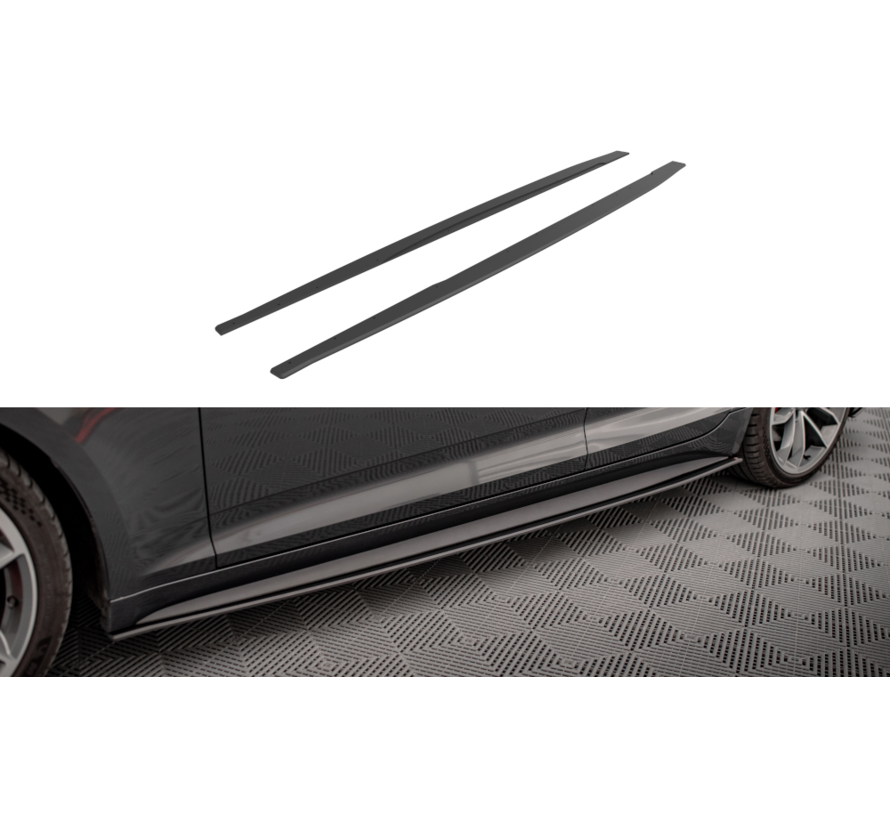 Maxton Design Street Pro Side Skirts Diffusers Audi A5 S-Line / S5 Sportback F5