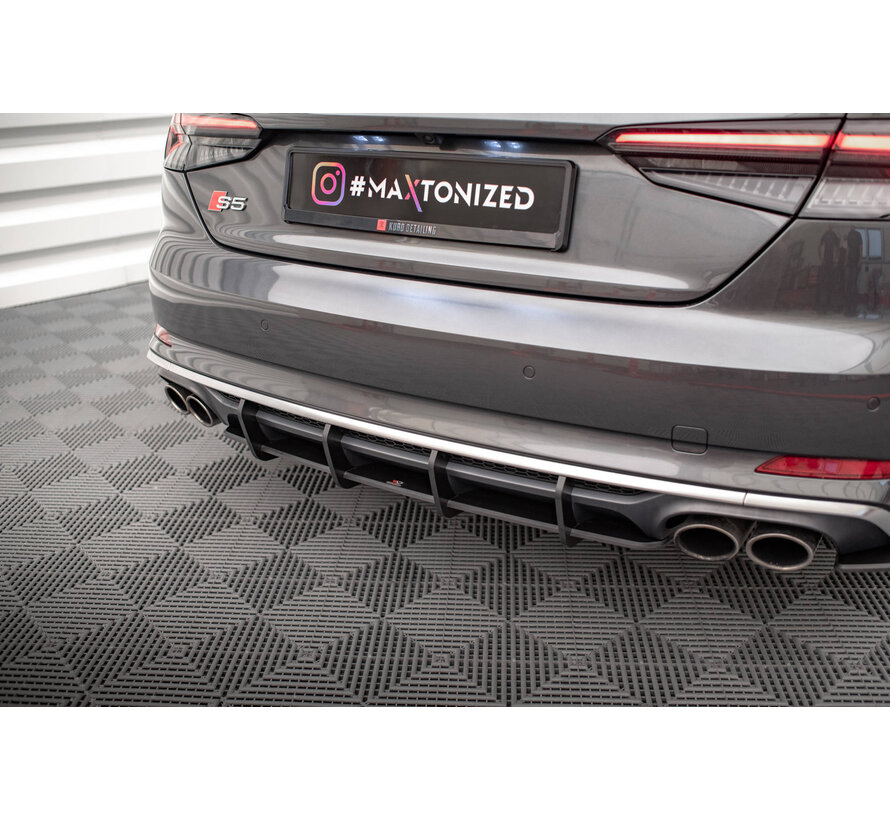 Maxton Design Street Pro Rear Diffuser Audi S5 Coupe / Sportback F5