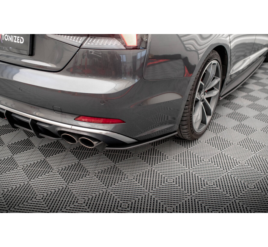 Maxton Design Street Pro Rear Side Splitters Audi S5 Sportback F5