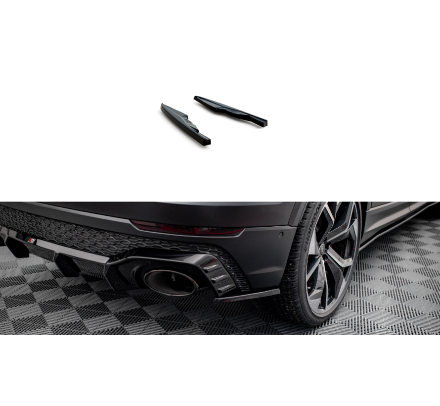 Maxton Design Rear Side Splitters V.2 Audi RSQ8 Mk1